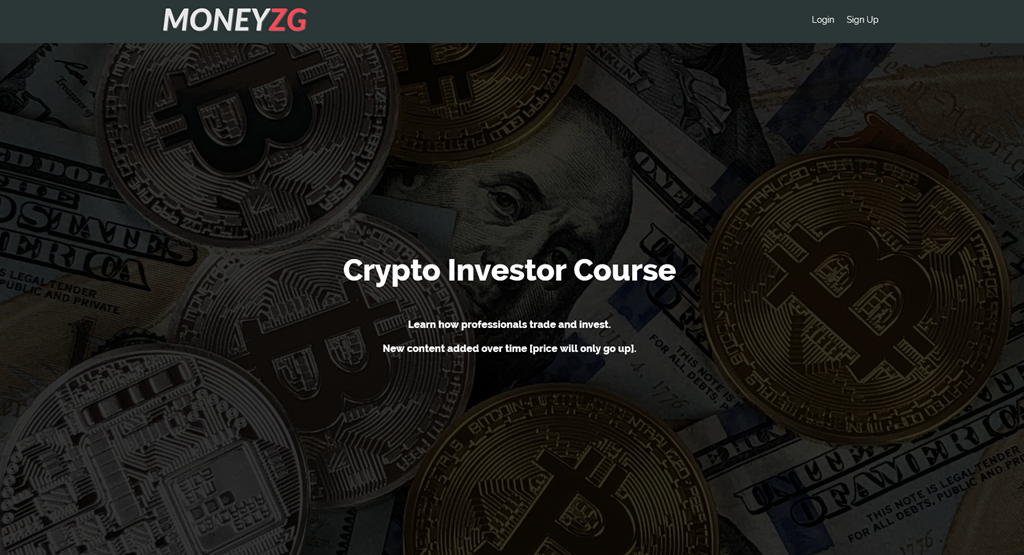 MoneyZG – Crypto Investor Course