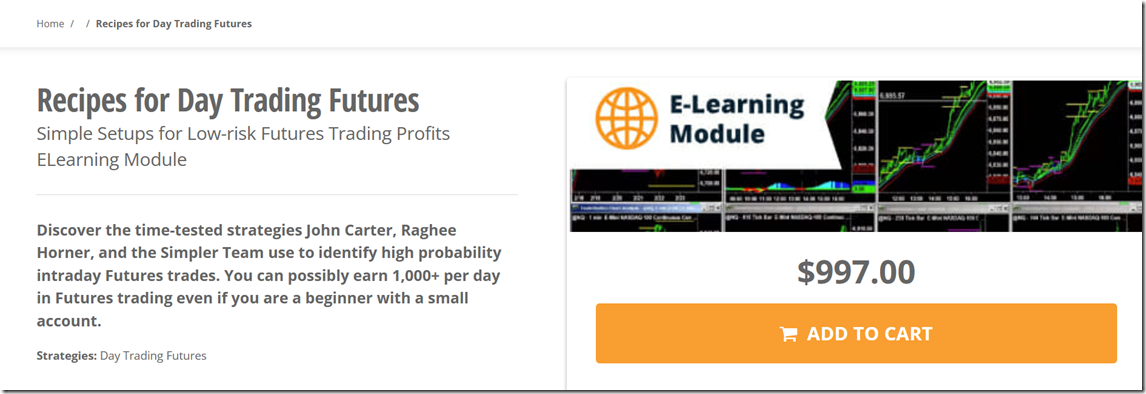 Simpler Trading - Recipes for Day Trading Futures - Raghee Horner