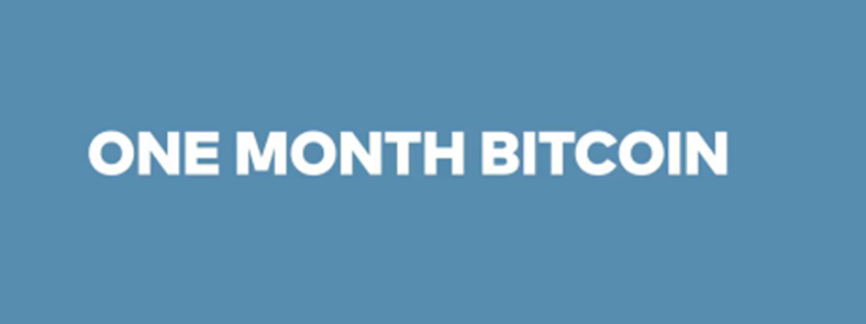Bitcoin Crash Course - One Month Bitcoin Bitcoin Crash Course - One Month Bitcoin