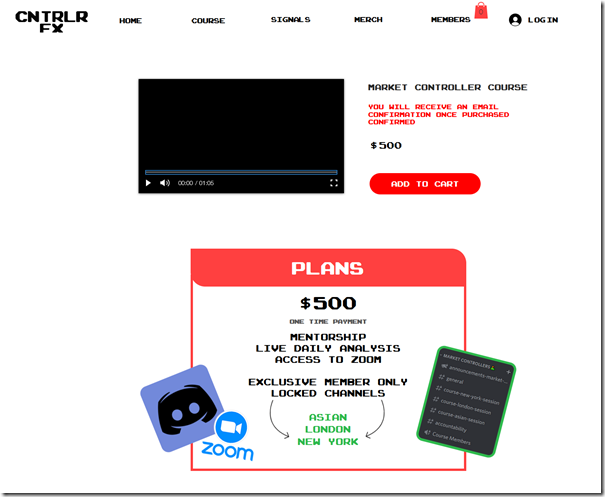 Controller FX - Market Controller Course