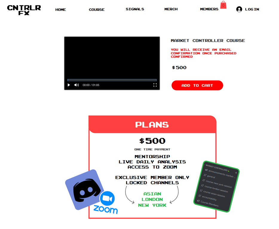 Controller FX – Market Controller Course