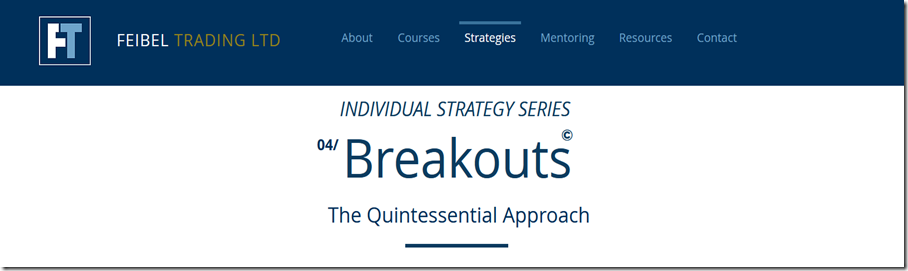 Feibel Trading - Breakouts