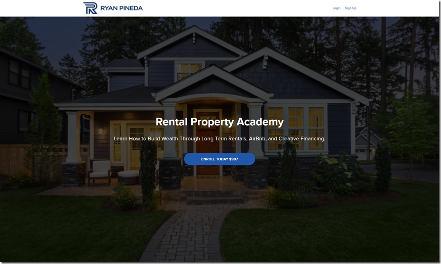 Rental Property Academy - Ryan Pineda